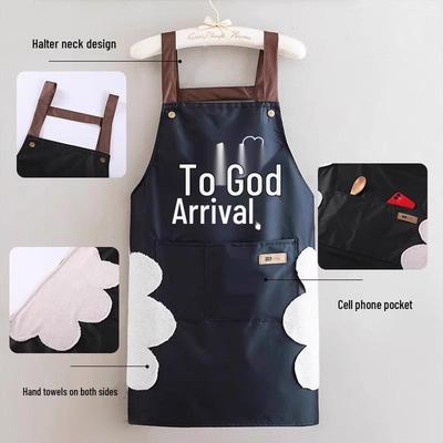 Новое поступление: Водонепроницаемый, Маслостойкий, Модный кухонный фартук - Пятноустойчивый и Протираемый фартук на талии