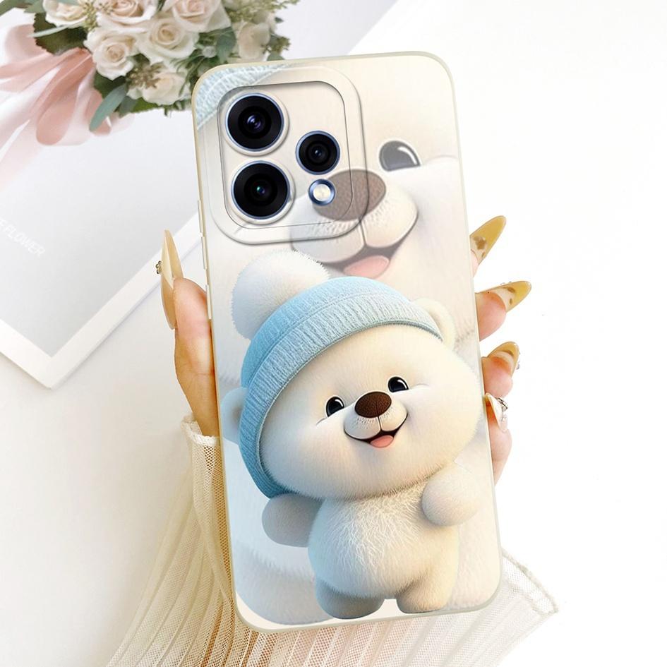Чехол для OPPO Reno 15 5G Чехол-крышка для Reno 15 Pro CPH2813 CPH2825 Новый стильный цветочный чехол из мягкого силикона для телефона OPPO Reno15 15c