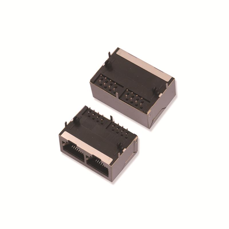 Renhe RJ45 59 1X2 Экранированный сетевой разъем (8P8C, Нет индикации)
