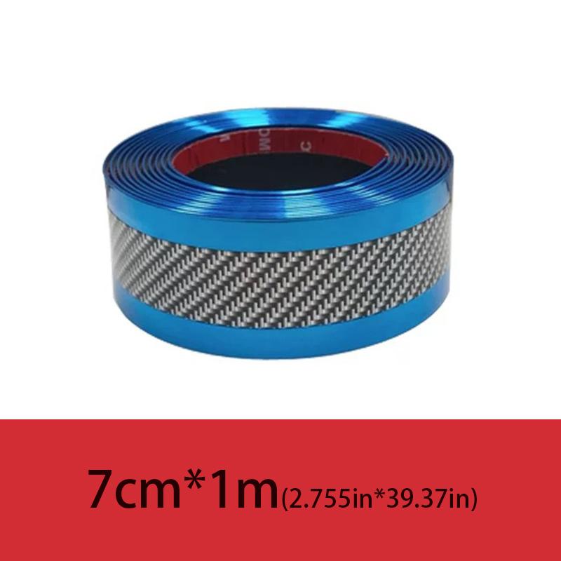 Наклейка на порог автомобиля, устойчивая к царапинам, защитная полоса из углеродного волокна, устойчивая к царапинам, накладка на кромку двери, пленка для бампера автомобиля