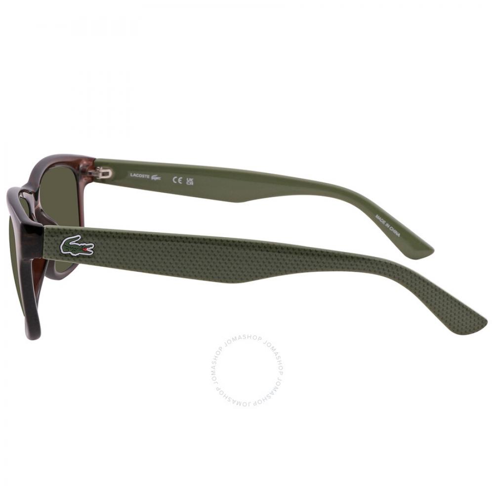 Lacoste Green Square Unisex Sunglasses L734s 52