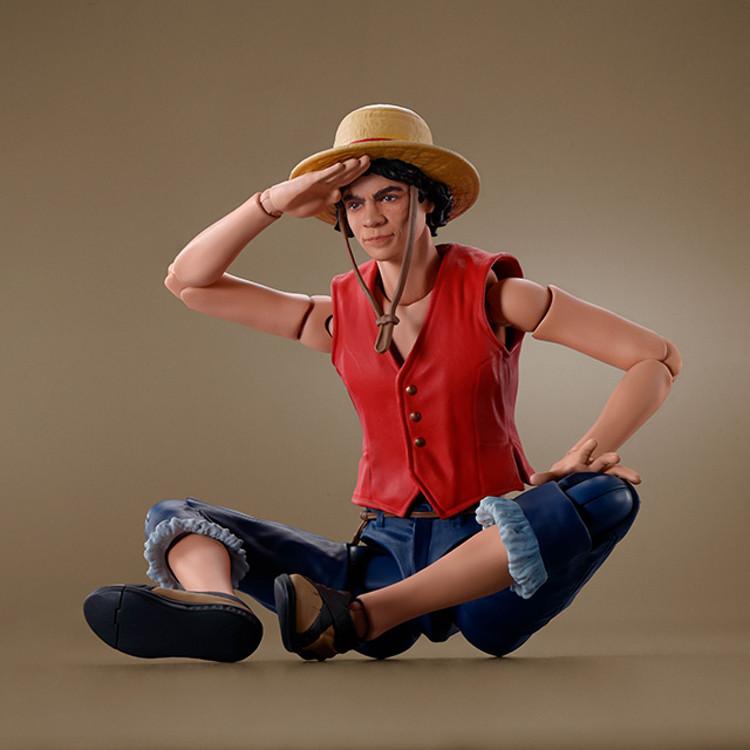 С.Х.. Фигурка Монки Д. Луффи (Сериал Netflix, живая экранизация ONE PIECE), Корейский популярный бандай