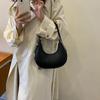 Yogodlns New Niche Shoulder Bag for Women Fashion Underarm Bag Designer Half-moon Bags Trendy Luxury Armpit Handbag