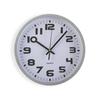 Silver Kitchen Clock 25 Cm