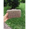 New Model Back Patterned Evening Bag