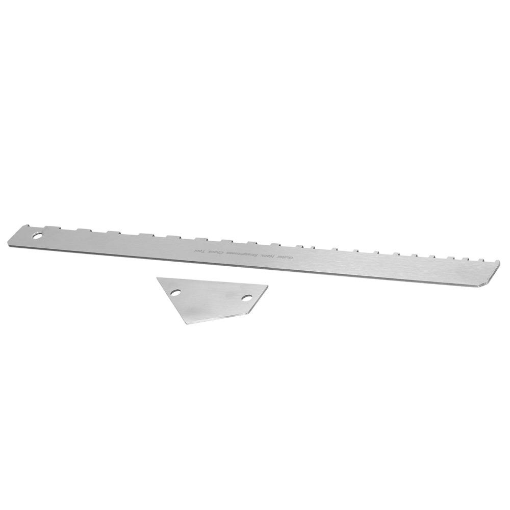 Metal Guitar Neck Ruler Silver Musical Instrument Accessories Precision Luthier Tool Luthier Work