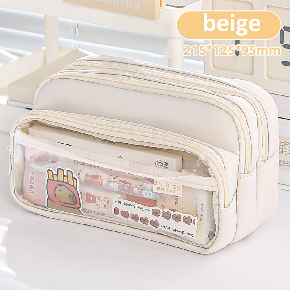 Большая вместимость 5 слоев пеналов Kawaii Pencil Pouch Симпатичный держатель для ручек Box для студентов Back To School Канцелярские принадлежности