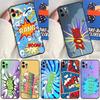 Чехол для мобильного телефона iPhone14 Comic Speech Foam Prosperity Чехол для мобильного телефона Цвет волос Покраска Anti-Drop Для Anti-Drop