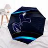 Складной зонт Tottenham Hotspur F.C. с принтом, для улицы, отдыха и путешествий, прочная ткань зонта, подарок на день рождения и праздник