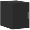 Wall Mounted Cabinet Black 30 x 42.5 x 40 cm Engineered Wood