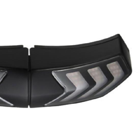 Экологичный стоп-сигнал для шлема, полезный компактный энергосберегающий сигнальный светильник для вождения