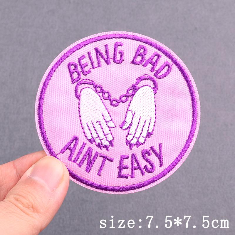 Нашивки с вышивкой в виде черепа в стиле панк на одежде, хип-хоп, сексуальные, термоклеящиеся, нашивки с надписью «Любовь» для декора одежды