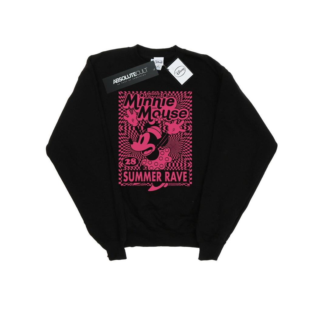 Disney Mens Minnie Mouse Summer Party Sweatshirt
