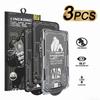 3 шт. Защитное стекло для экрана 9H для Apple iPhone 17 Pro Max 16 15 14 Plus 13 Air Без пузырьков пыли Мобильные аксессуары 2