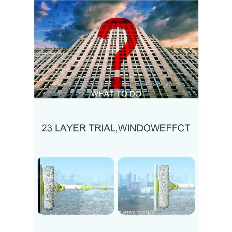Hot Upgraded Telescopic High-rise Window Cleaning Glass Cleaner Brush For Washing Window Dust Brush Clean Windows