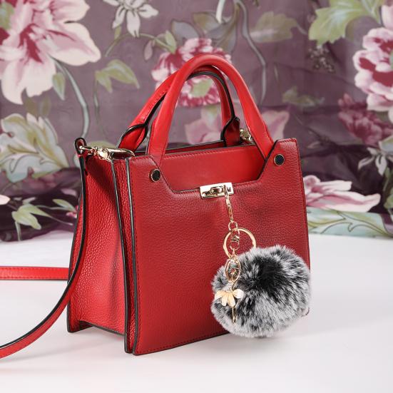 Милый Танцующий Ангел Брелок Подвеска Женский Брелок Держатель Помпоном Сумка Орнамент