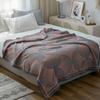 Double Bedspreads Cotton Quilt Summer Muslin Throw Blankets For the Beds Sofa Cover Blanket Decorative Bedding Linen 200*230cm