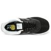 New Balance Nb 574 Переработанные Дышащие Классические Спортивные Тканевые Кроссовки из Синтетической Кожи Низкие Кроссовки для Бега Унисекс Черно-Белые MTL574MB