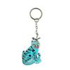 Blue Tiger with Magpie Acrylic Keyring