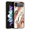Абстрактный Женский Лицо Линия Чехол Для Телефона Для Samsung Galaxy Z Flip7 Flip6 5G Flip5 Flip4 Flip3 ZFlip 7 6 3 4 5 Ударопрочная Задняя Крышка