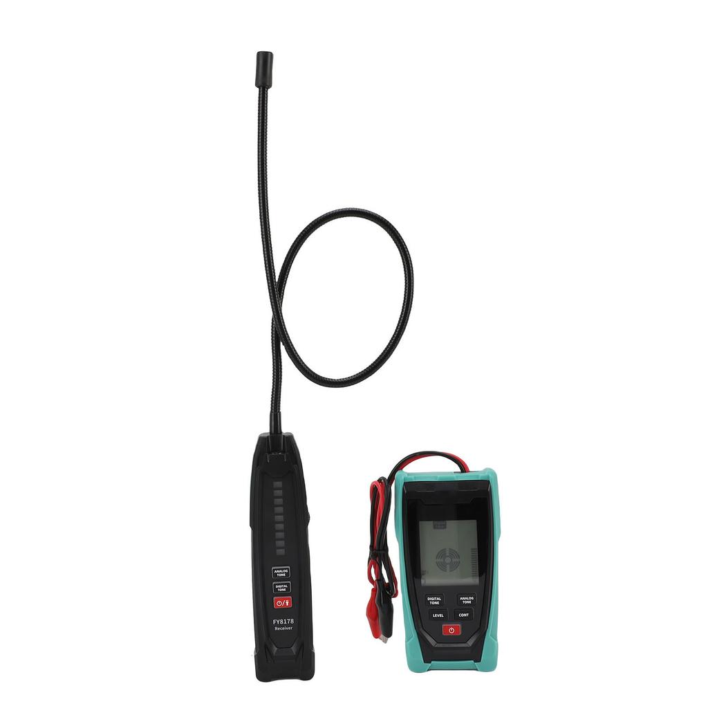 Underground Wire Locator Adjustable Sensitivity Digital Analog Buried Wire Tracer Cable Break Detector