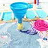 3-Pack DIY Diamond Painting Accessories Convenient Foldable Silicone Funnel Bead Container Diamond Tools