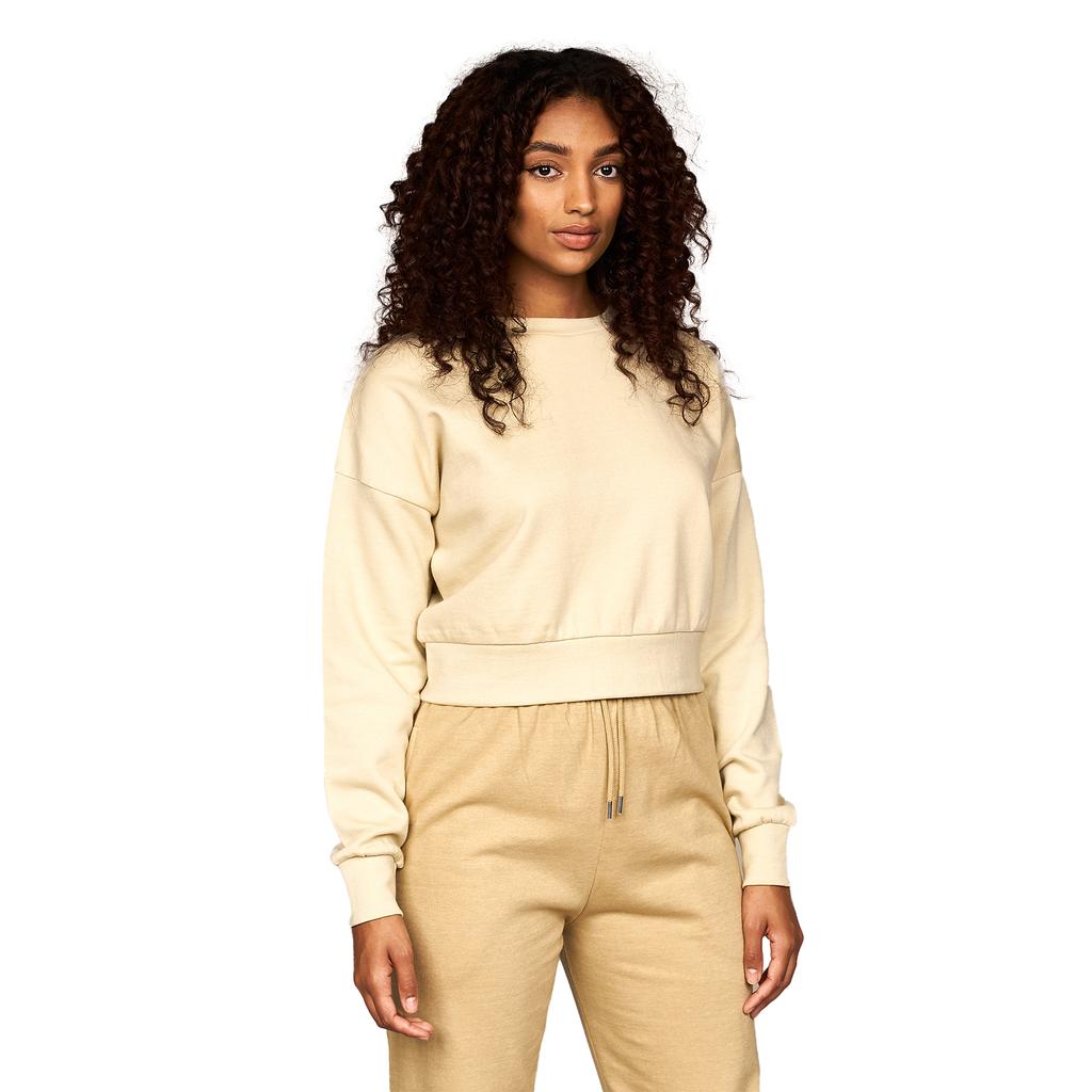 Juice Womens/Ladies Catalina Crew Neck Crop Sweatshirt