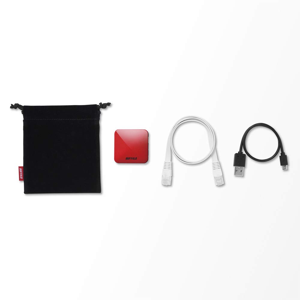 BUFFALO Wireless LAN Passion Red 13 Router, 11ac/n/a/g/b, 433/150Mbps, (WMR-433W2-PR) [iPhone Manufacturer-Qualified]