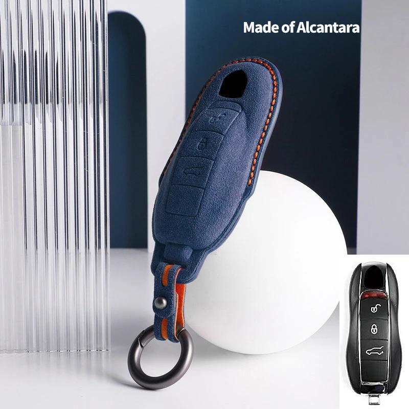 Внутренние молдинги для Porsche Panamera Spyder Carrera Macan Cayman Cayenne 911 970 981 991 Чехол-защита для ключа автомобиля Аксессуары K