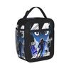 Blues Locks Insulated Lunch Bag Thermal Bag Reusable,Meal Container Manga Anime Portable Tote Lunch Box Food Storage Bag