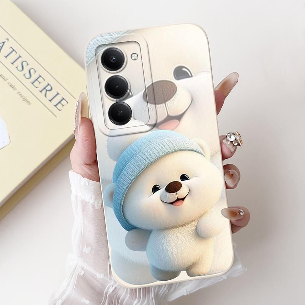 Для Redmi 15 5G Чехол Силиконовый Милый Мультяшный Модный Роскошный Забавный Крутой Расписной Корпус 25057RN09E