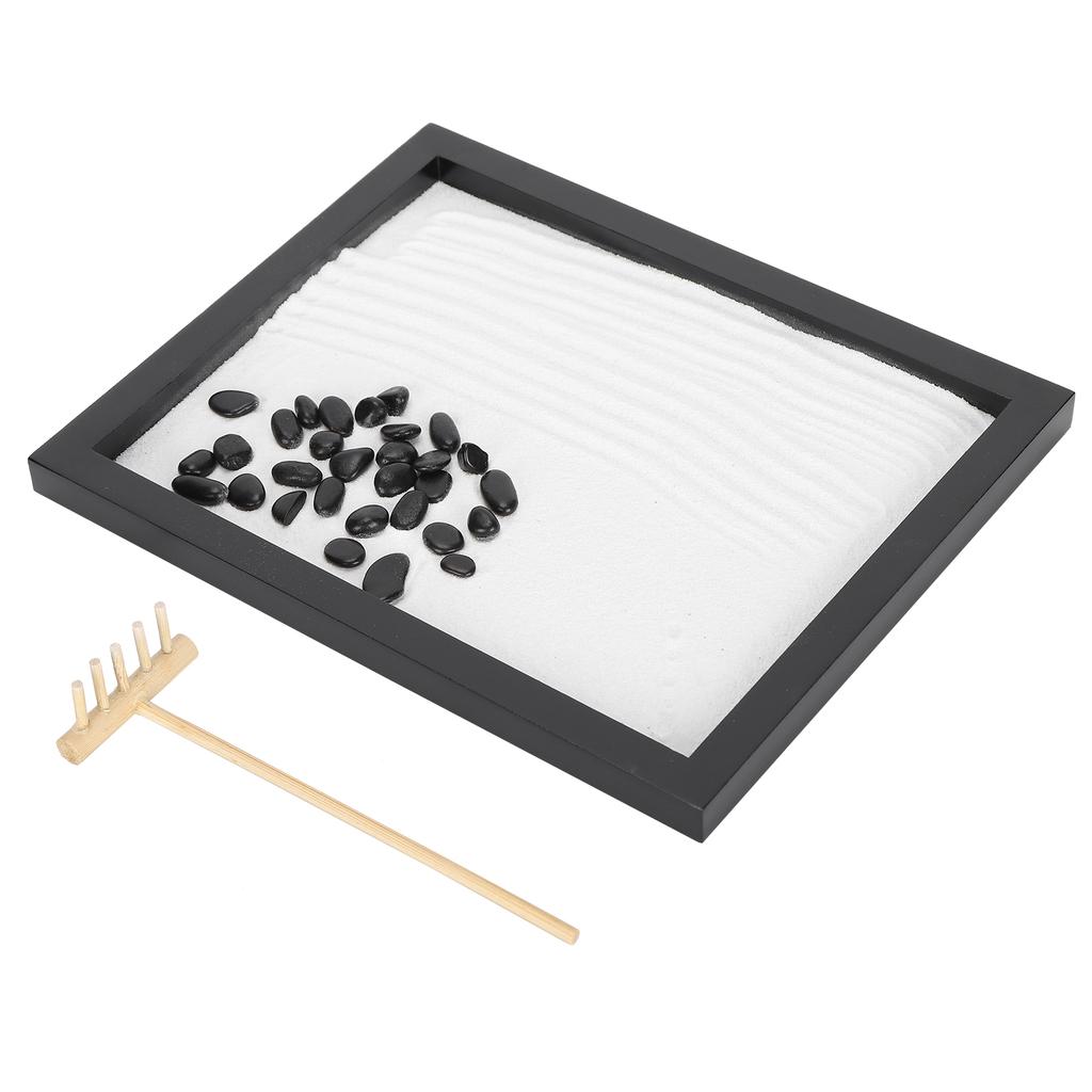 Sand Tray Decoration No Grid Mini Landscape Meditation Zen Sandbox Desktop Craft Decoration