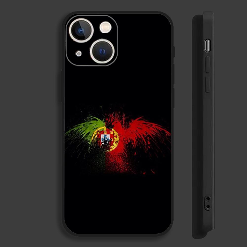 Чехол для телефона с флагом Португалии, Португальская страна, для iPhone 15,14,13,12,11 Plus,Pro,Max,XR,XS,X,7,8 Plus,SE,Mini, силиконовый, мягкий