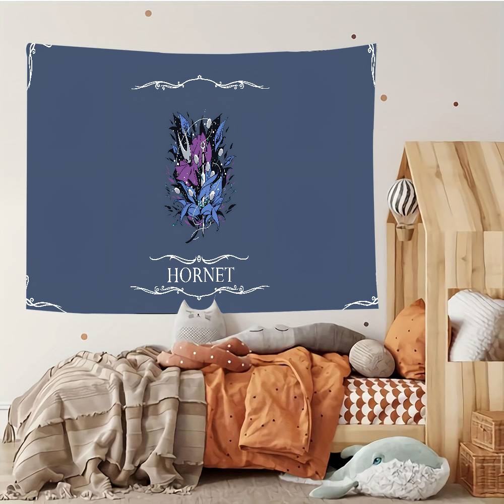 Игровой Гобелен Hollow Knight Индивидуальные Гобелены Различных Стилей Настенные Украшения Печать Фотографий Знаменитостей Настенные Украшения