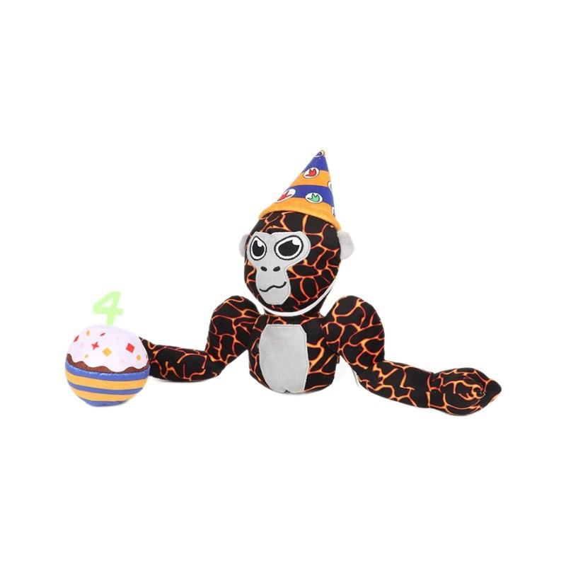 Gorilla Tag Monke Plush Soft Toy With Short Plush Material For Birthday Present