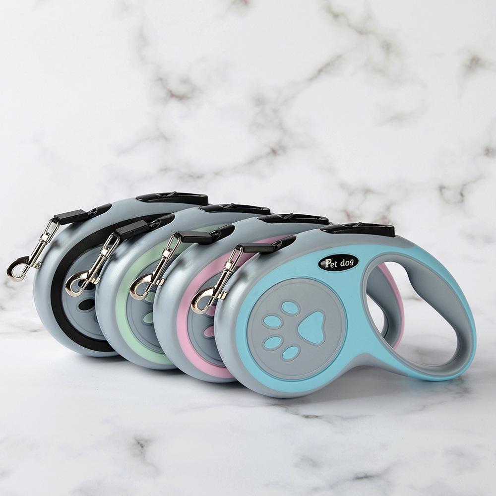 Автоматический выдвижной поводок для собак - Защита от побега для маленьких и средних собак, кошек, тедди, корги