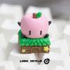 Colour Apple Artisan Keycap Resin Handmade Custom Cute Personalized ESC Keyboard Cap for Mechanical Keyboard Accessories Gifts
