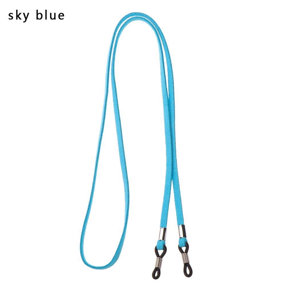 Fashion High Elasticity Leather Cord Holder Reading Glasses Chain Glasses Necklace Sunglass Strap