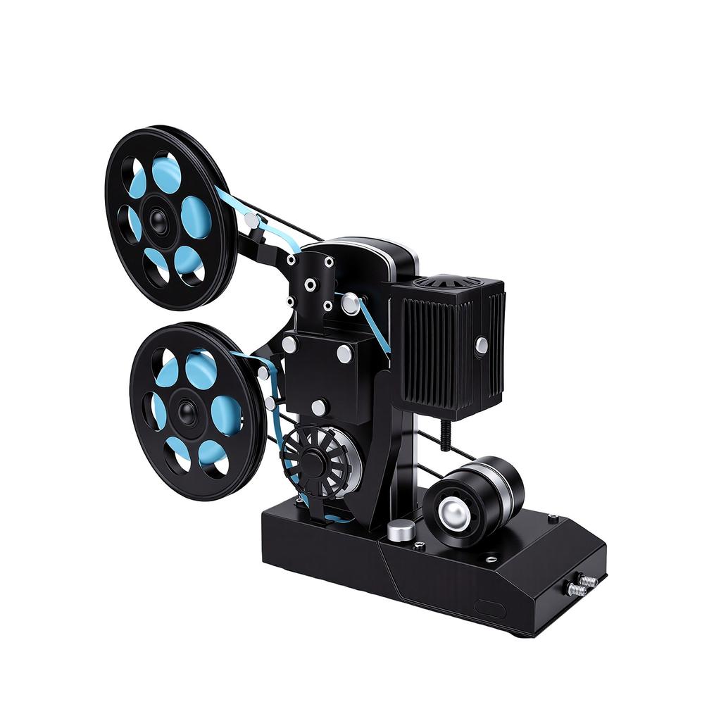 Retro Film Projector Ornament Iron Craft Decor Vintage Movie Projector Model Art Collection Desktop Decoration