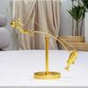 Kinetic Fishing Sculpture Balance Art for Your Space Balance Art Sculpture Fisherman Balancing Figurine Ornament Home Decoration