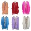 Ethnic-Style Lightweight Spring/Summer Women's Shawl for Travel