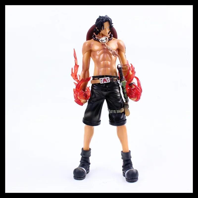 26 см Фигурка One Piece GK Портгас Д. Эйс Аниме Игрушки Коллекционные Фигурки Фигурка Брата Луффи Figma Украшения Подарки Для Детей