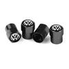 4Pcs Car Valve Caps Wheel Tires Tyre Stem Protective Cover For Volkswagen Golf 4 mk5 Passat b8 b5 VW Sharan Polo 6R Tiguan Rline
