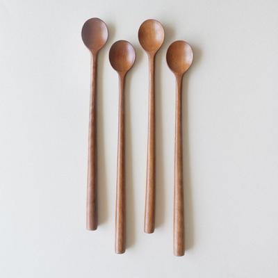 Длинная деревянная чайная ложка Romwood из палисандра