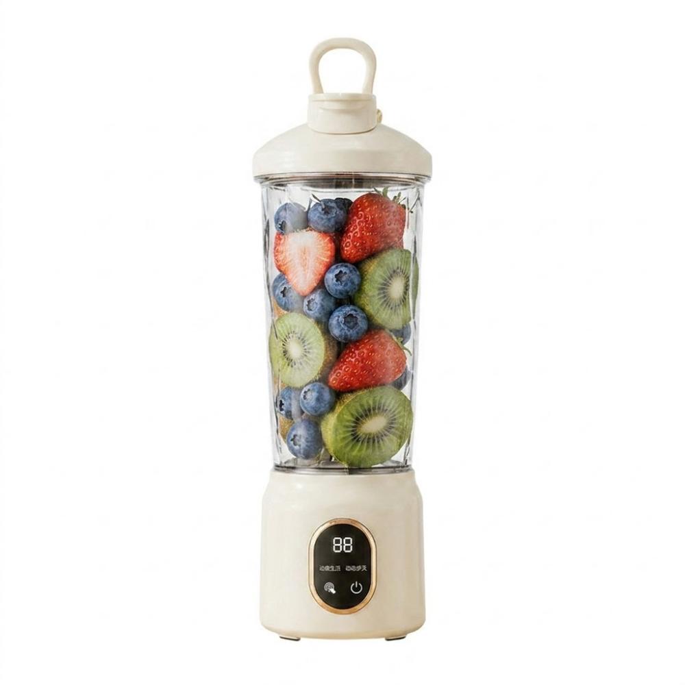USB Rechargeable Fruit Blender Digital Display Juice Cup Blender Vegetable Drinks
