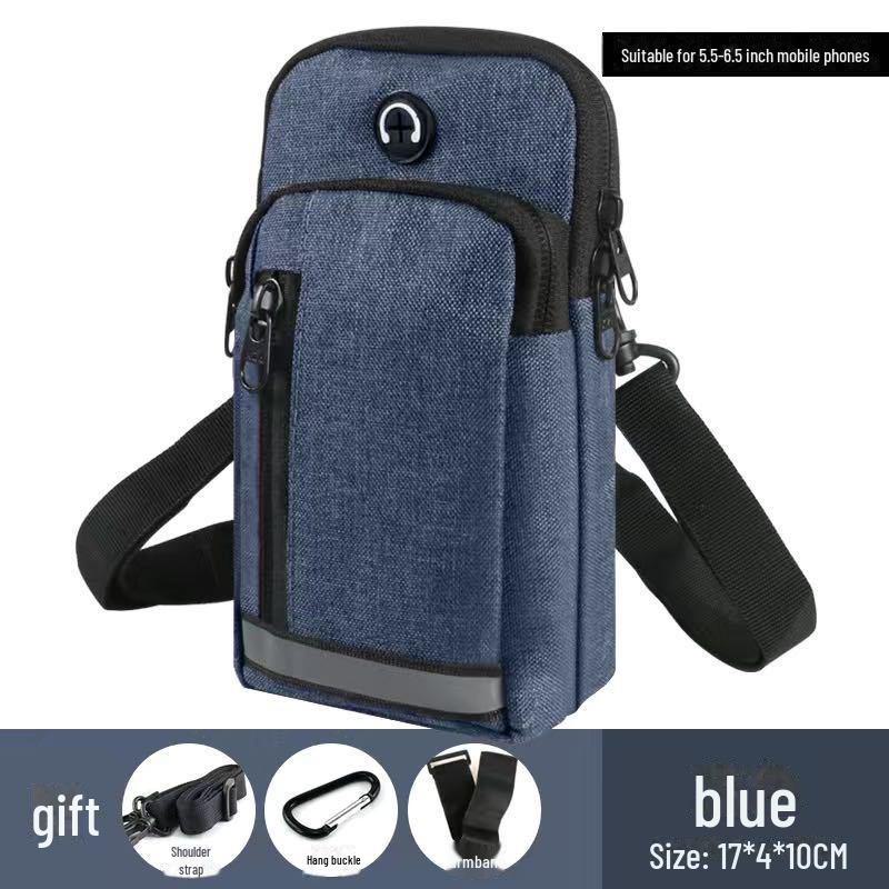 Унисекс водонепроницаемая нейлоновая поясная и плечевая сумка для спорта и активного отдыха