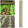 Деревянная линейка для растений Эффективная посадка Гладкие края без заусенцев Простая в использовании Измерение клумбы Портативная садовая линейка