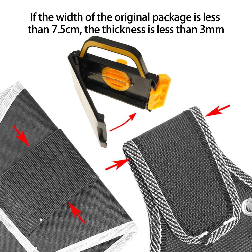 Сумка для инструментов с быстросъемным креплением на поясе для эффективного управления инструментами и легкого доступа в мастерских и на строительных площадках