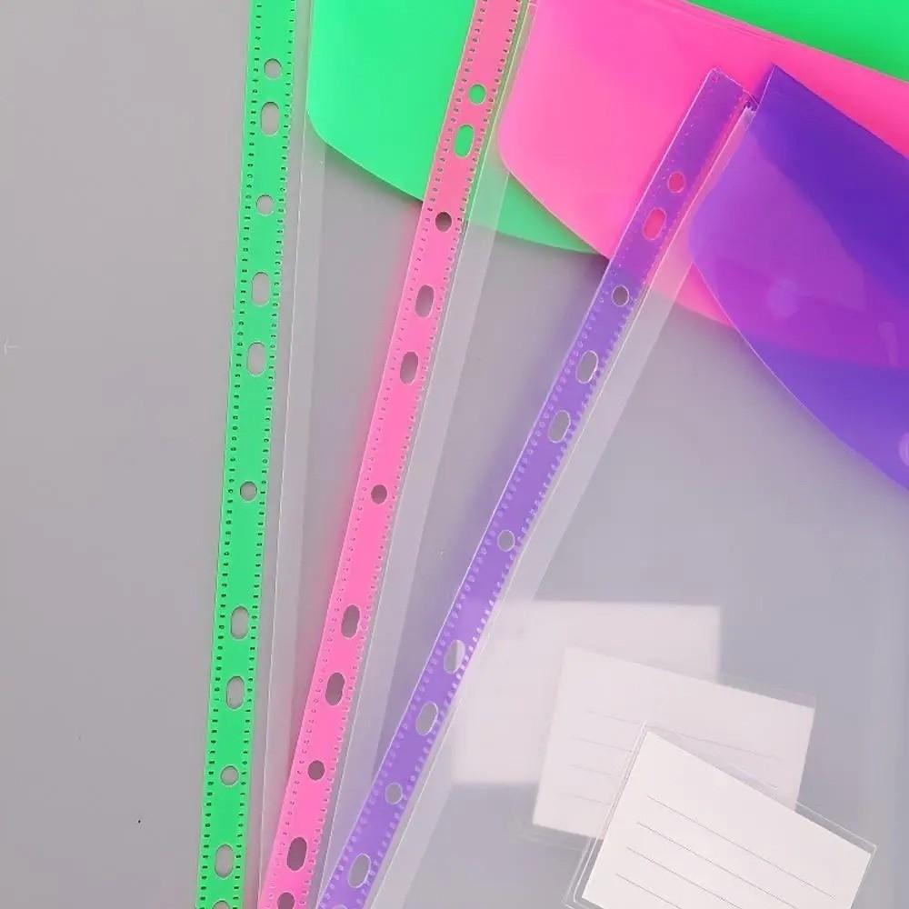 12Pcs Large-Capacity File Folder Expansion Bag Waterproof Binder Cash Envelopes Storage Bag