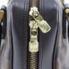 Louis Vuitton Triana Handbag N51155 Brown Damier Canvas Women Used